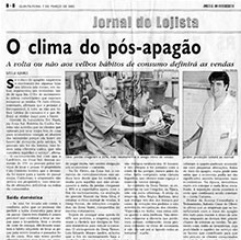 O Clima do pós-apagão