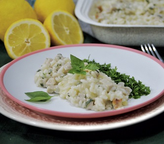 Risotto de Lombinho com Limão Siciliano (até 8 pessoas)